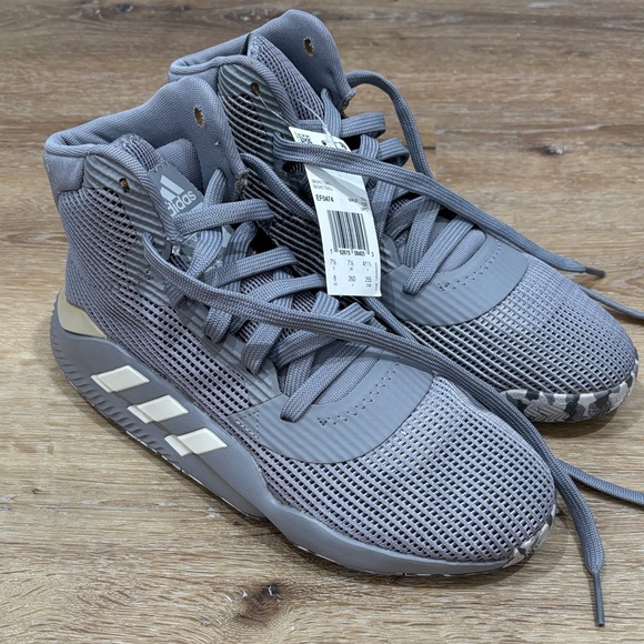 adidas Other - Adidas Men’s Gray Mesh High-Tops